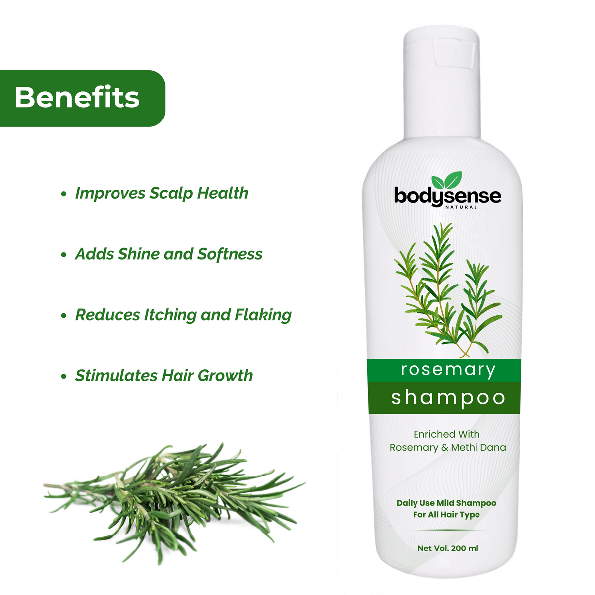 Bodysense Natural - Hair Care Kit – Shubhram Health & Wellness